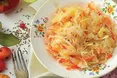 Квашена капуста з яблуками