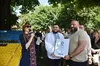 В День Конституції на Львівщині створили найбільшу солодку копію книги Основного Закону України