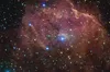 Телескоп VLT показав частину «Туманність курки, що біжить»