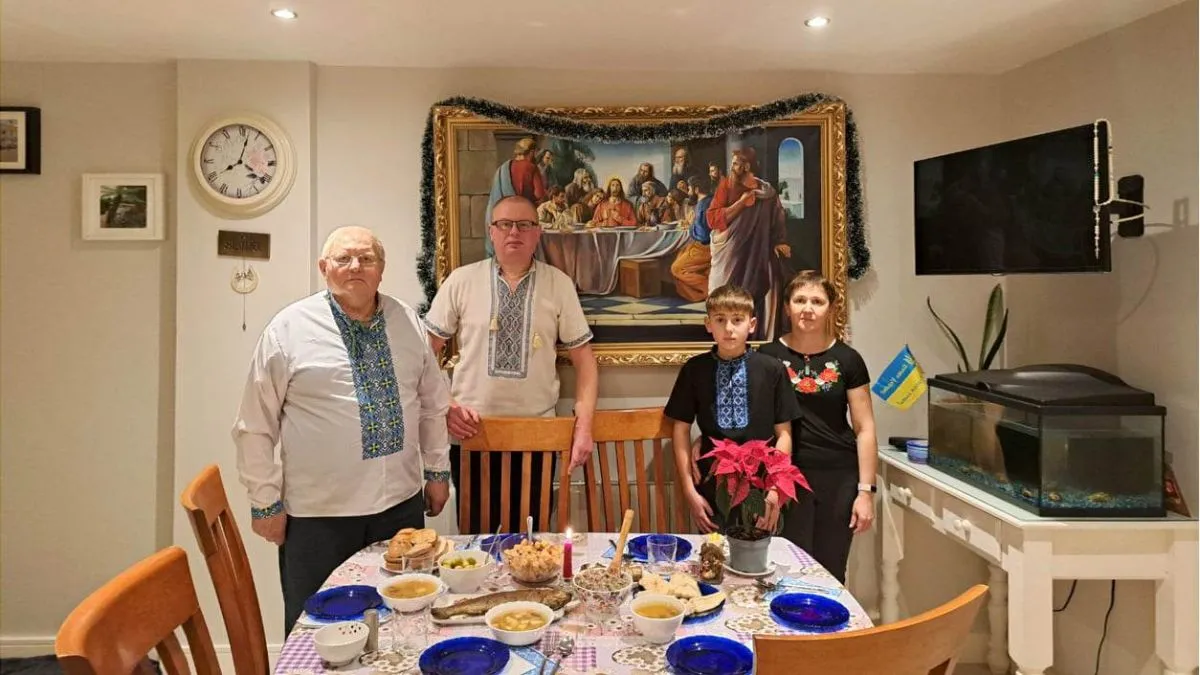 І на чужині сім’я Шалапаїв шанує народні традиції.
