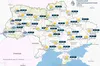 Прогноз погоди в Україні на добу 19 квітня 2025 року