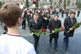 До 203-ї річниці від дня народження Тараса Шевченка у Львові в небо запустили повітряні кульки з віршами Кобзаря