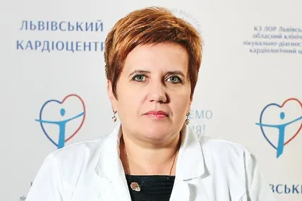 Оксана Сорока. Фото Львівського обласного кардіологічного центру.