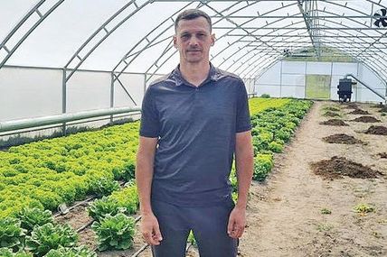 Учорашній воїн вирощує зелень