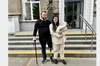 У Львові ветеран, який втратив ногу на війні, став батьком