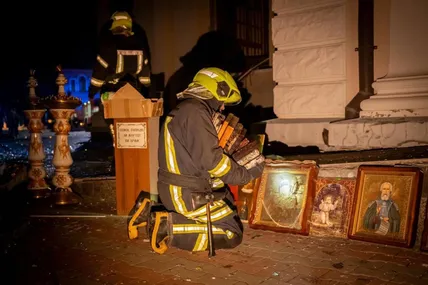 Наслідки атаки в Одесі. Фото: ОВА