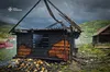 На Львівщині вогонь знищив будівлю