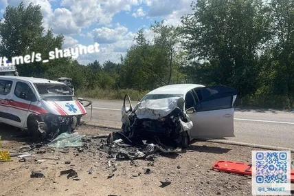 ДТП. Фото: начальник поліції Миколаївської області Сергій Шайхет