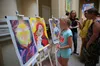 У Львові стартувала виставка малюнків дітей, які покинули свої домівки через війну