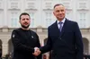 Дуда вручив Зеленському найвищу нагороду Польщі