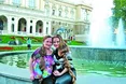 Коси русі за поясом...