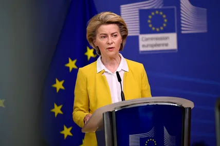 Президентка Єврокомісії Урсула фон дер Ляєн. Фото із мережі
