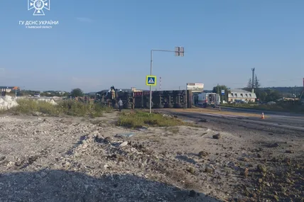 ДТП. Фото: Головне управління ДСНС України у Львівській області