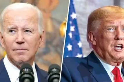 81-річного Байдена й 77-річного Трампа об’єднує не лише поважний вік, а й низька популярність серед виборців. Фото AP