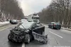 На автодорозі «Київ-Чоп» внаслідок зіткнення з мікроавтобусом травмовані водій та пасажирка легковика