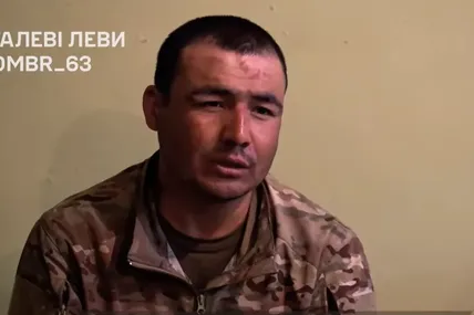 Полонений громадянин Узбекистану. Джерело: скрин 63П окрема механізована бригада