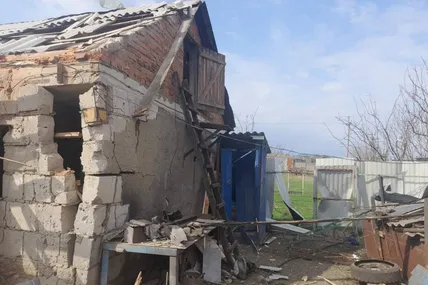 Наслідки обстрілу. Фото В’ячеслав Гладков