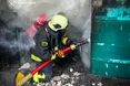 У Шептицькому районі вогнеборці ліквідували пожежу у гаражі