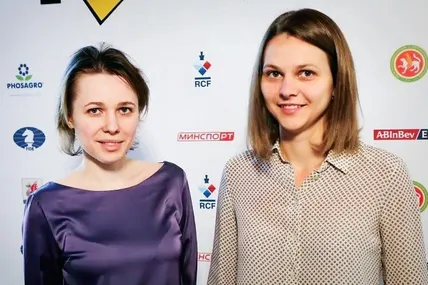 На командному чемпіонаті світу львівські шахістки Анна й Марія Музичук не зіграють. Фото Twitter