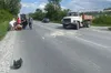 У Миколаєві внаслідок зіткнення з вантажівкою травмований літній мотоцикліст