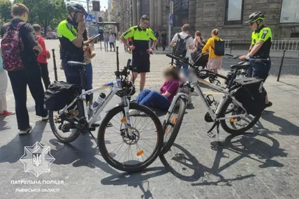 Травма. Фото: Патрульна поліція Львівщини