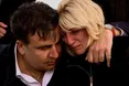 Як плакав Саакашвілі під час прощання з грузинським воїном АТО на Майдані