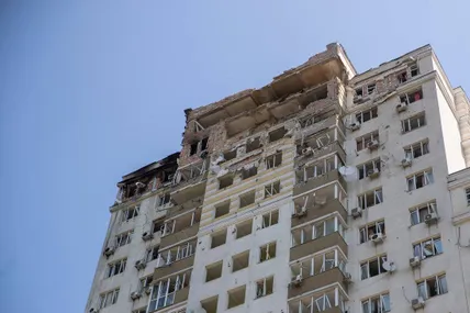 Атака на Київ. Фото: Кличко