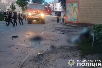 Фото поліції із місця події