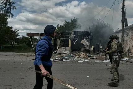 Фото МВС із Вовчанська