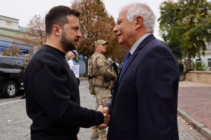 Жозеп Боррель та Володимир Зеленський