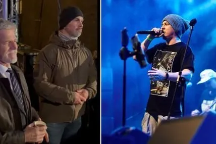 Петр Павел на концерті гурту «ТНМК». Скрін із відео