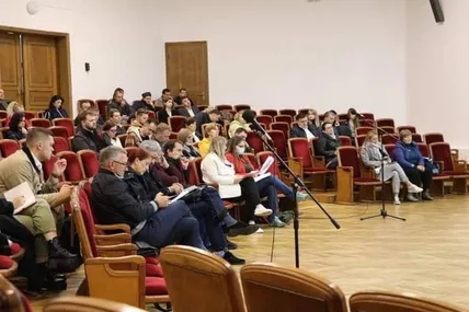 Під час зустрічі волонтерського середовища з податківцями. Фото ГУ ДПС у Львівській області