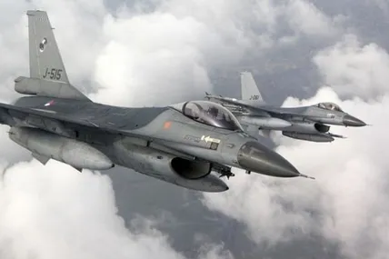 Винищувач F-16. Фото ілюстративне