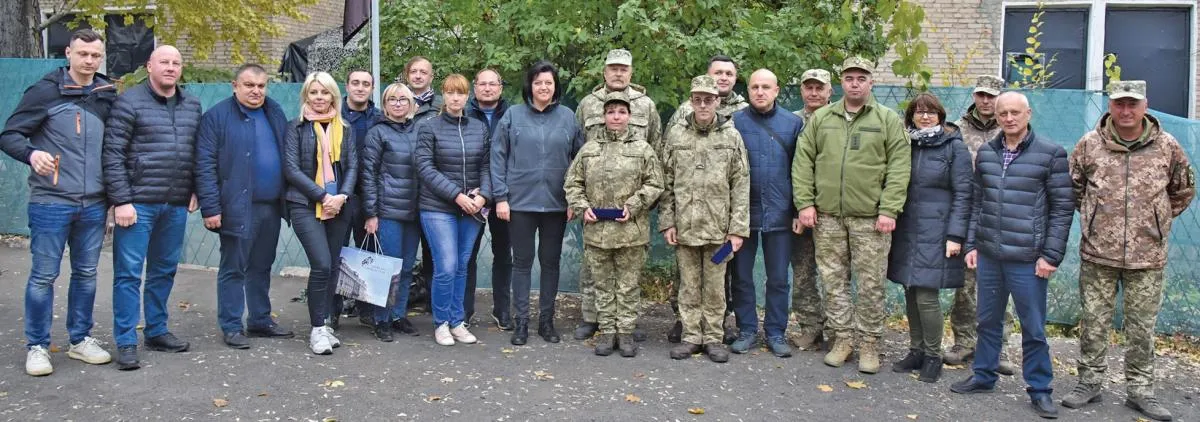 Делегати від Львівщини на сході України.