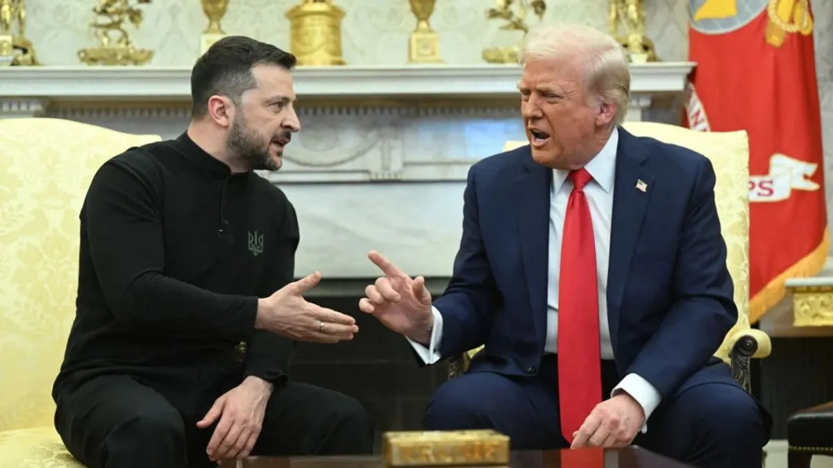 Емоції під час зустрічі американського й українського президентів виходили за край...