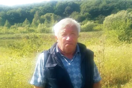 Серед мальовничих галицьких пейзажів пан Іван часто згадує такі ж рідні йому херсонські степи... Фото автора