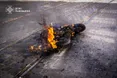 У Львові загорівся електроскутер під час руху — рятувальники оперативно ліквідували пожежу