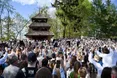 На Великдень у Шевченківському гаю була рекордна кількість відвідувачів (ФОТО)