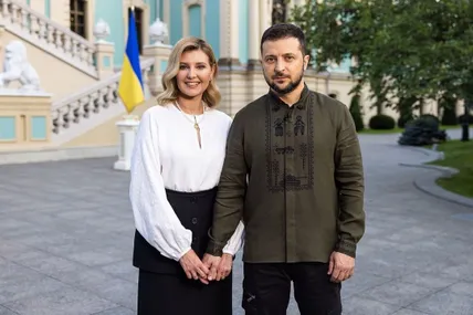 Олена та Володимир Зеленські. Фото з мережі