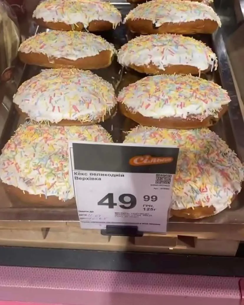 Не м’ясними пасками єдиними. Мережа продуктових супермаркетів закликає покласти в кошик верхівку від паски.