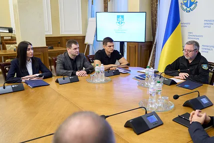 Вікторія Літвінова, Антон Войтенко та Олексій Хоменко. Фото - ОГП