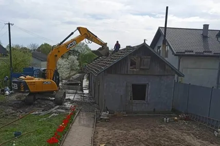 Природної стихії і ліквідація її наслідків у Розвадові. Фото Віри Олейник.