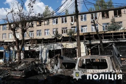Наслідки ворожого обстрілу. Фото: Ігор Клименко